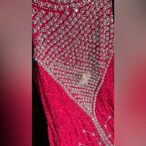 Size 10 beautiful beaded dress , it says xl India dress . Never been worn